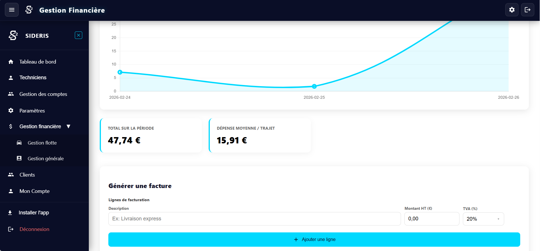 Sideris Interface 2